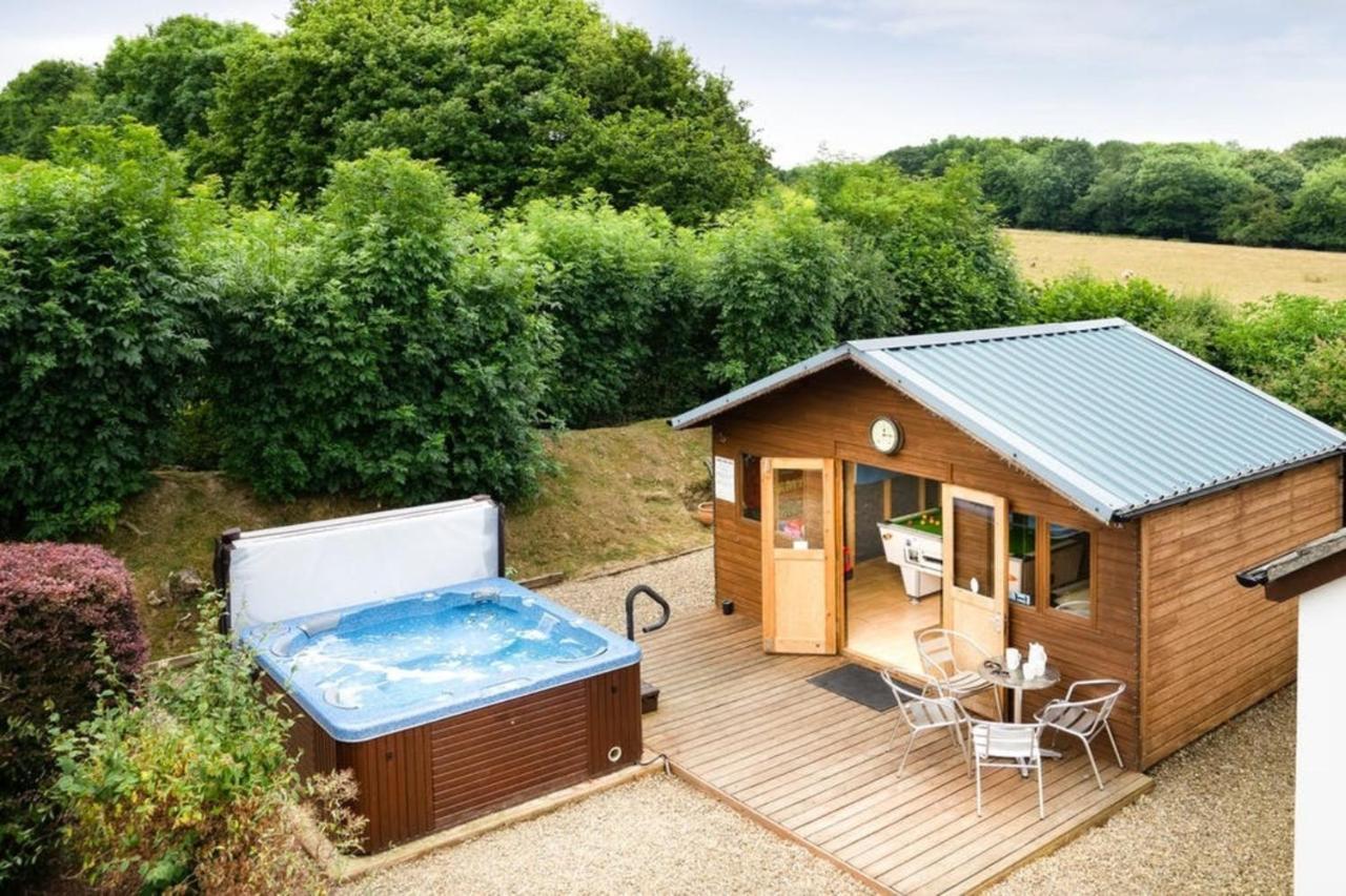 3 Bed Cottage With Hot Tub & Near New Quay Wales Llandysul Exterior foto